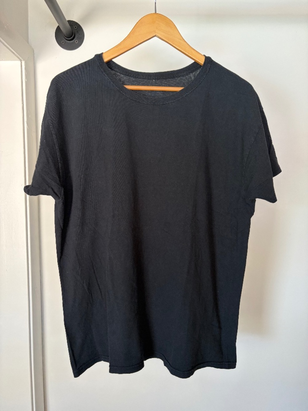 Hanes comfort black tee